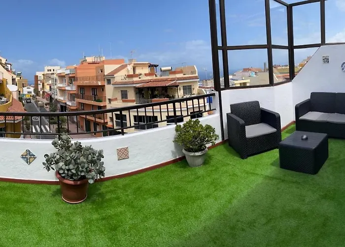 Lejlighed 3 Dormitorios. Terraza. Bus Stop Los Realejos