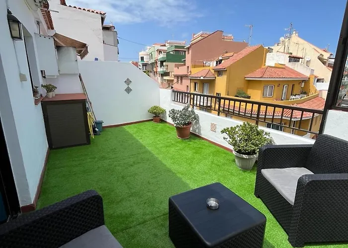 Lejlighed 3 Dormitorios. Terraza. Bus Stop Los Realejos
